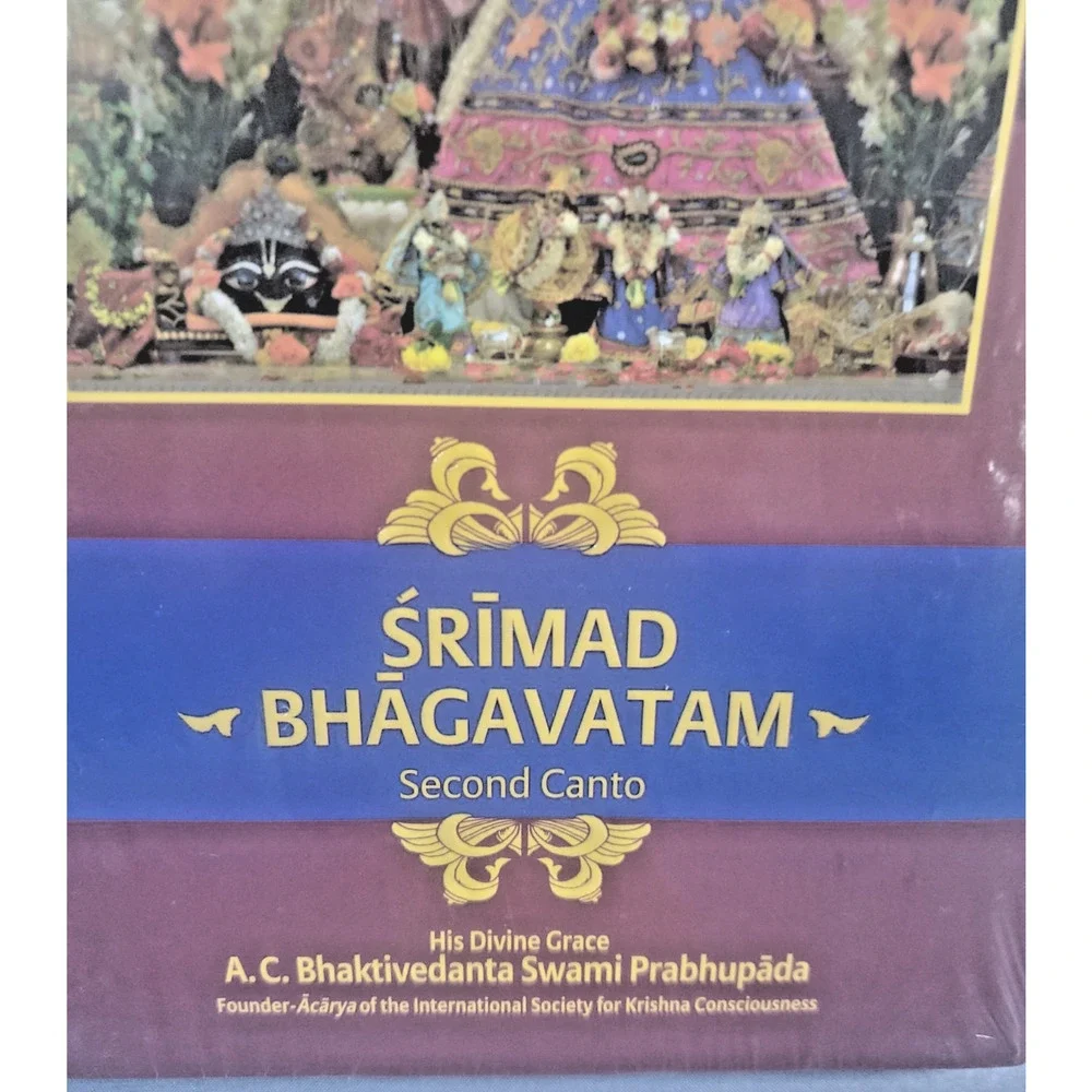 Srimad Bhagavatam Second Canto Hardcover Book BBT Bhaktivedanta Swami Prabhupada